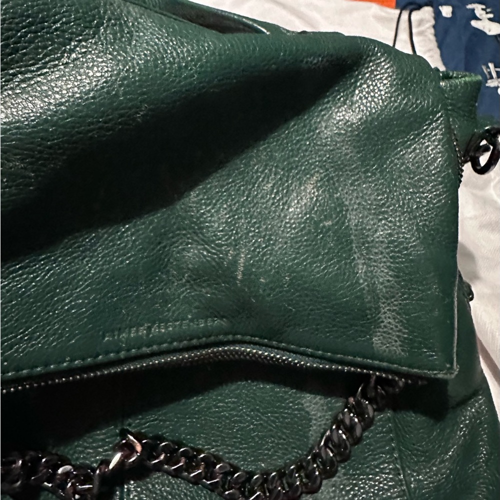 Amy Kestenberg Leather Backpack/Purse with Chain Detail - Picture 13 of 14
